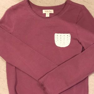 Matilda Jane Marilyn Mauve Crochet Top